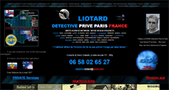 Desktop Screenshot of parisdetective.com